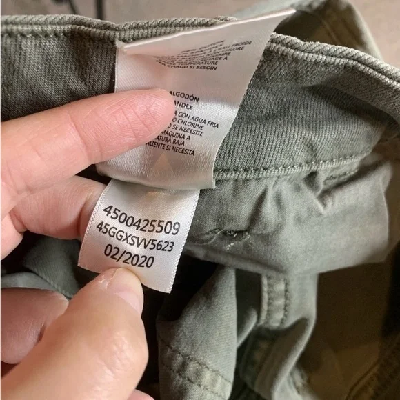 Joe’s Jeans High Rise Crop Jeans Green Size 30 The Slim Kick Ankle Trousers - Picture 9 of 9